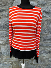 Load image into Gallery viewer, Red stripy top uk 10-12
