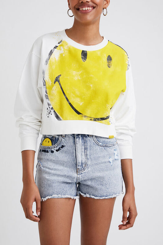 Smiley sweatshirt uk 10-12