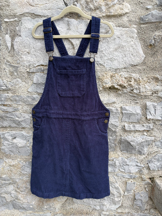 Navy cord pinafore  11-12y (146-152cm)