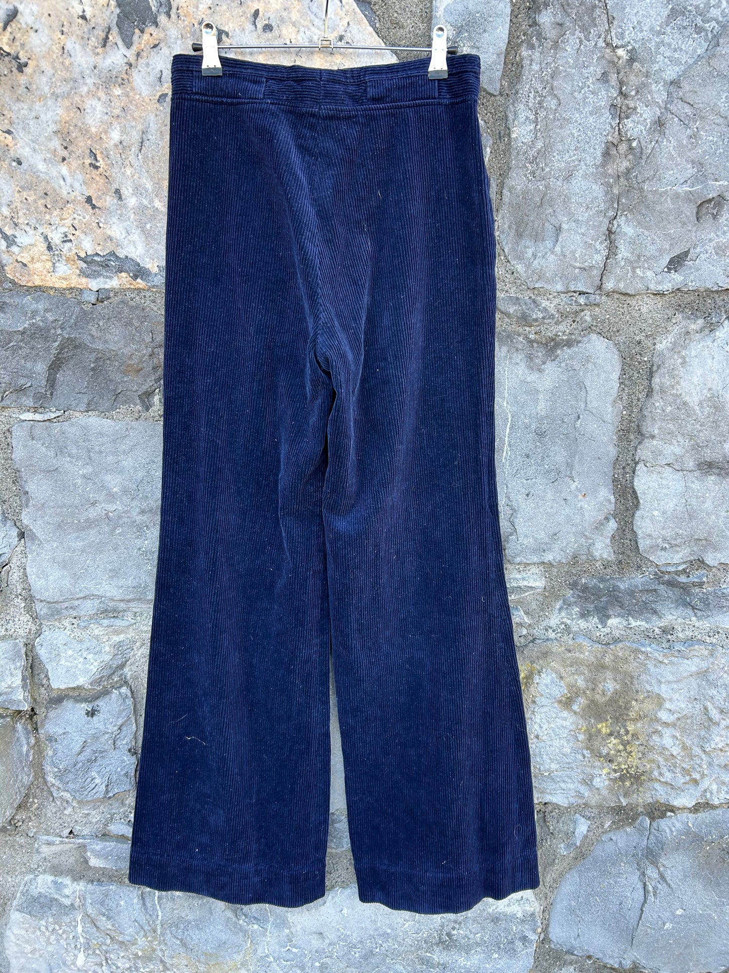 90s navy cord flares uk 8-10