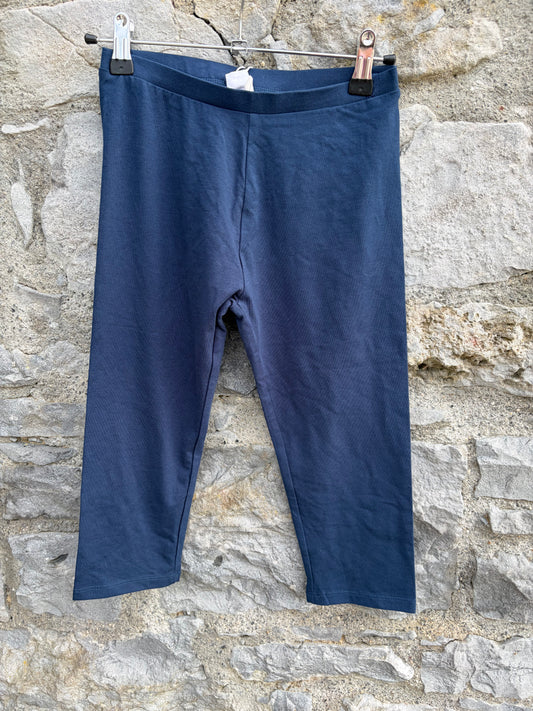 Navy cropped leggings  13-14y (158-164cm)