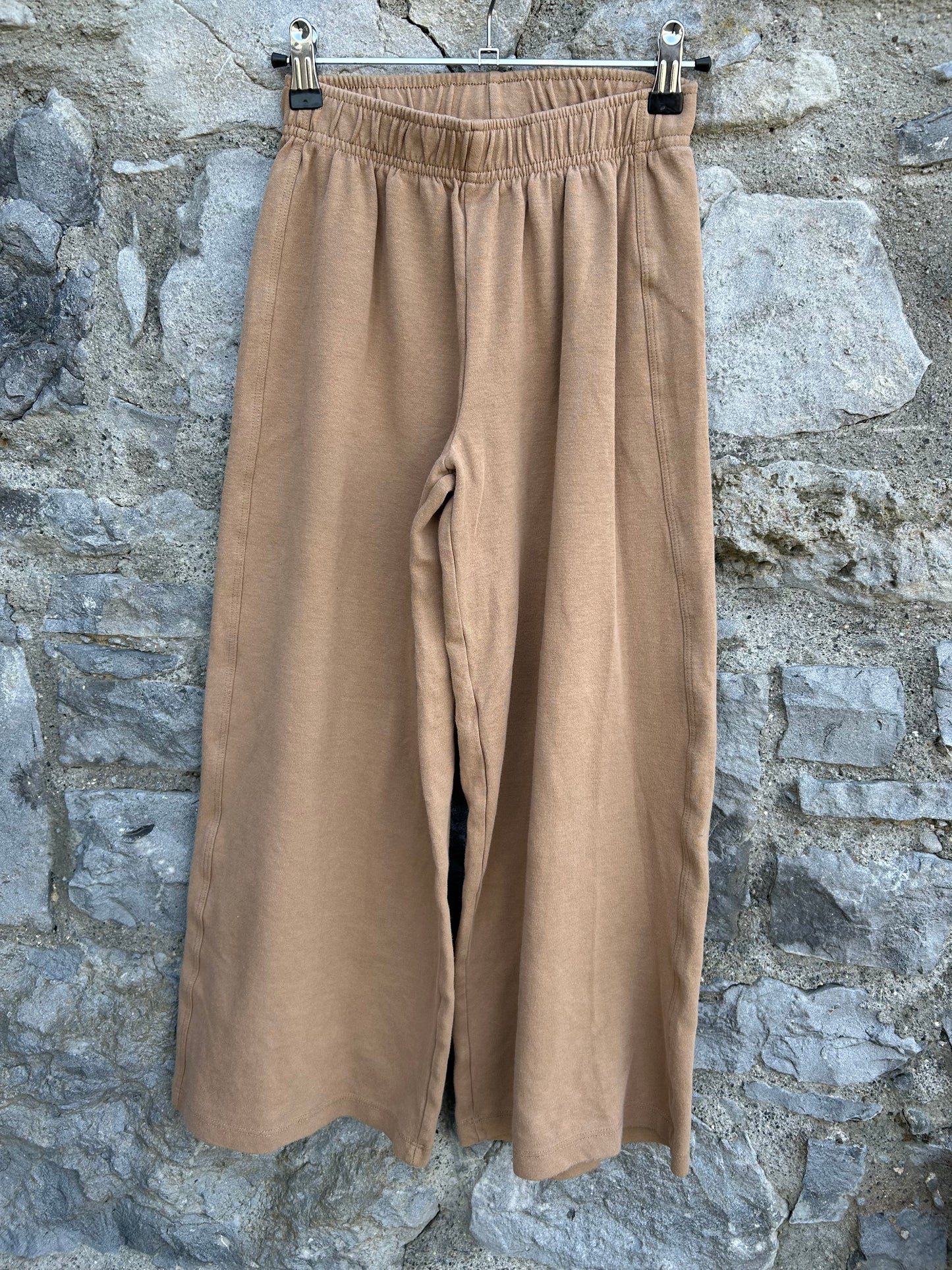 Beige wide leg pants  11-12y (146-152cm)