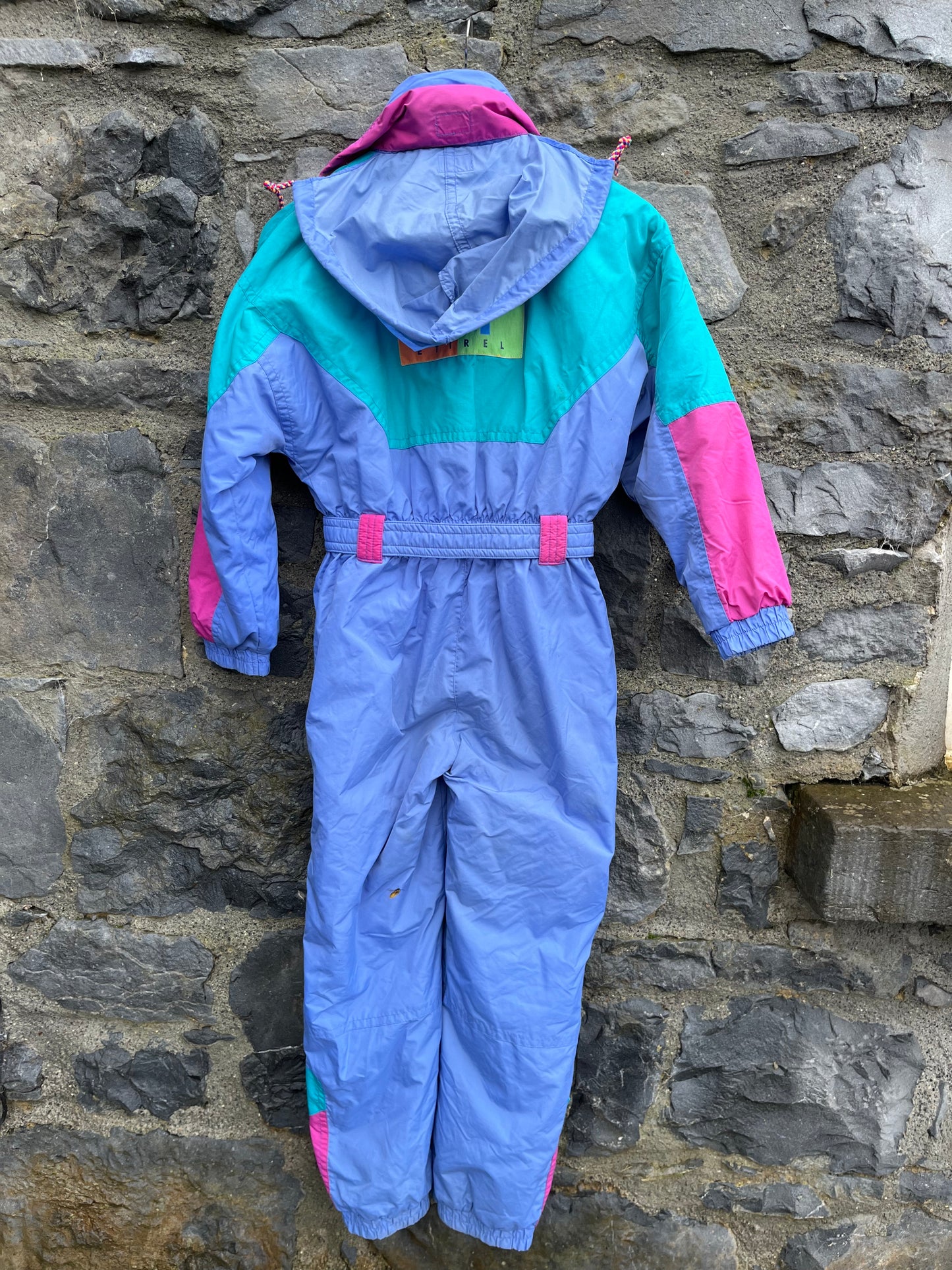 80s blue ski suit  11-12y (146-152cm)