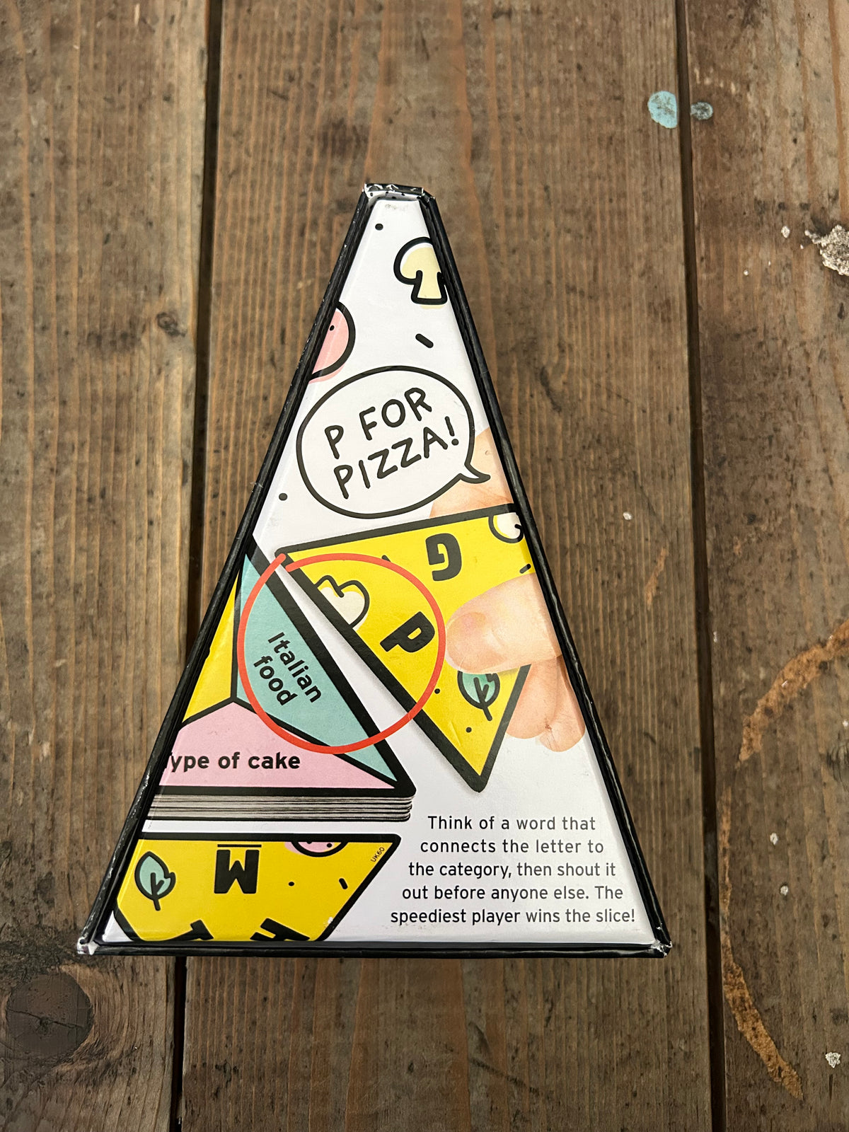 P is for pizza - game