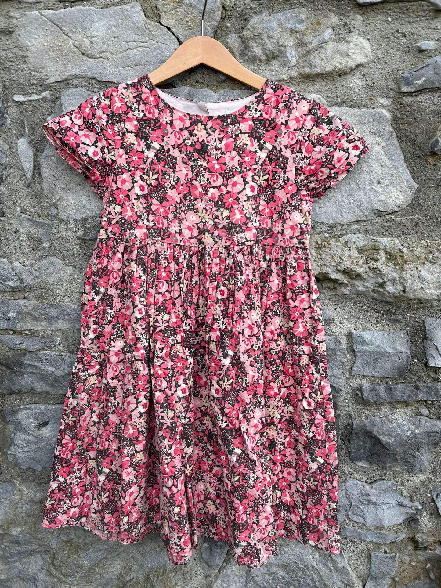 Pink floral dress 9-12m (74-80cm)