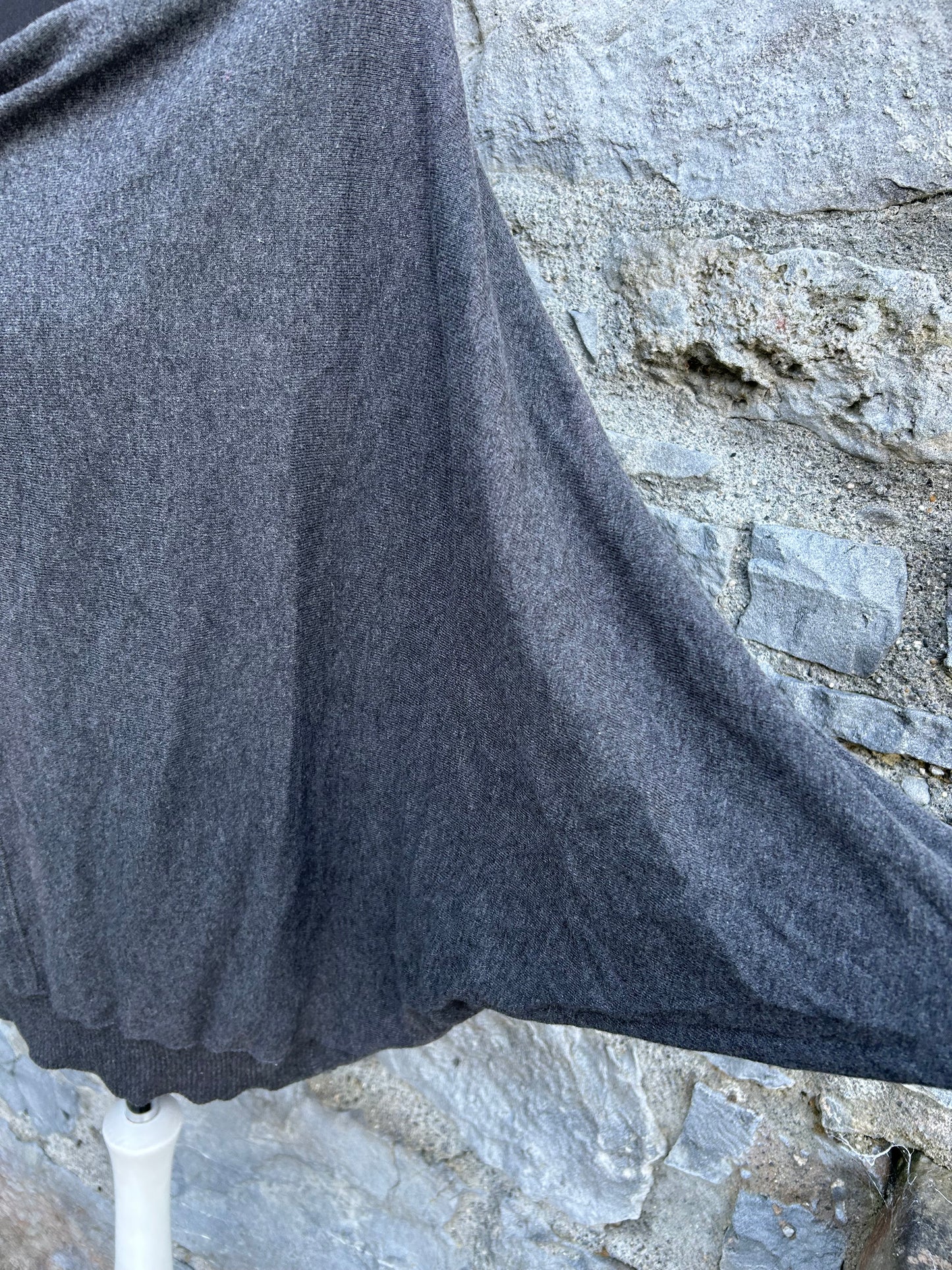 Bat wings Grey knit top uk 12