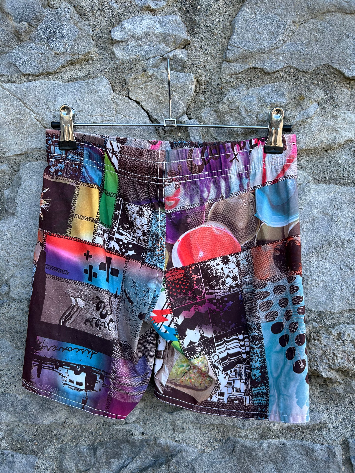 Y2K patchwork shorts 5-6y (110-116cm)