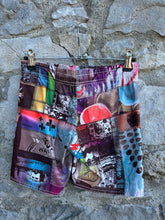 Load image into Gallery viewer, Y2K patchwork shorts 5-6y (110-116cm)
