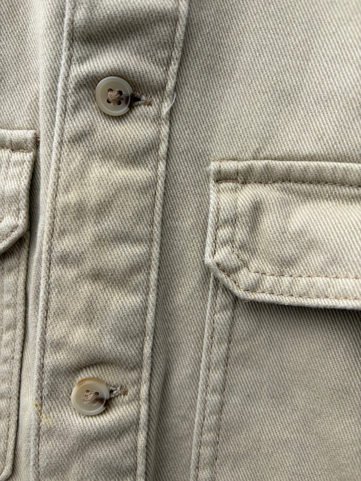 Beige denim shirt  11-12y (146-152cm)