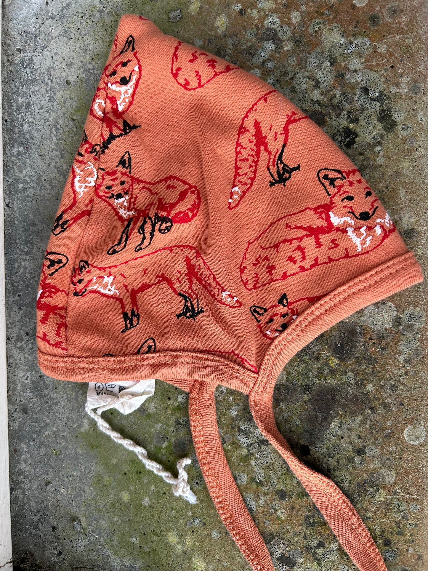 Foxes Rusty vest&hat   0-3m (56-62cm)