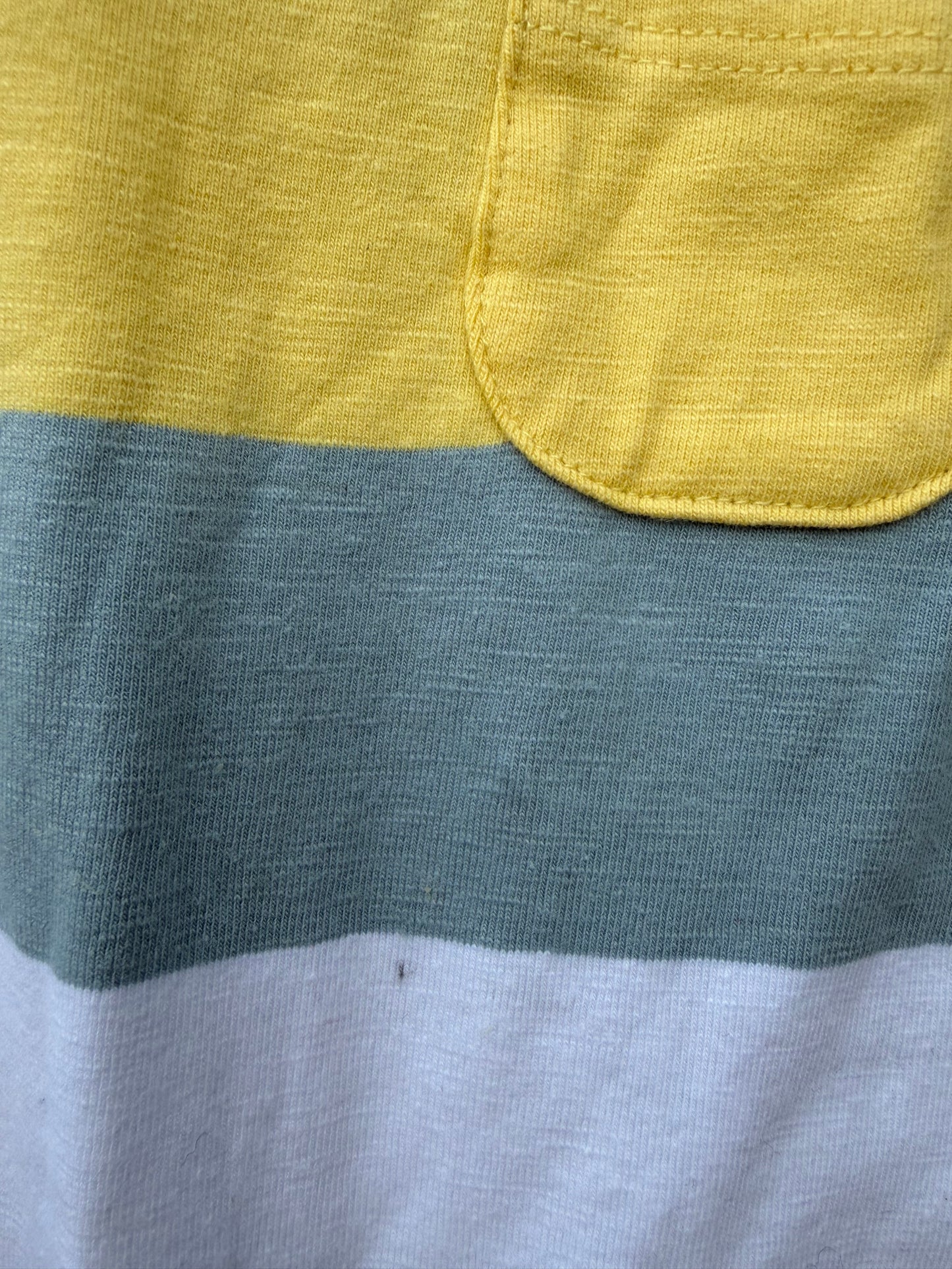 Grey&yellow rompers  0-1m (56cm)