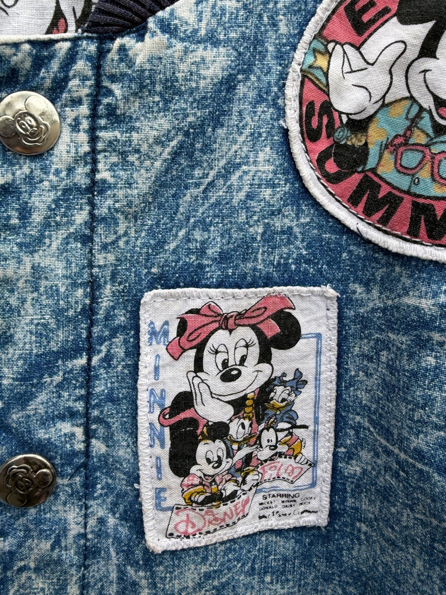 80s Mickey Mouse reversible jacket  5y (110cm)