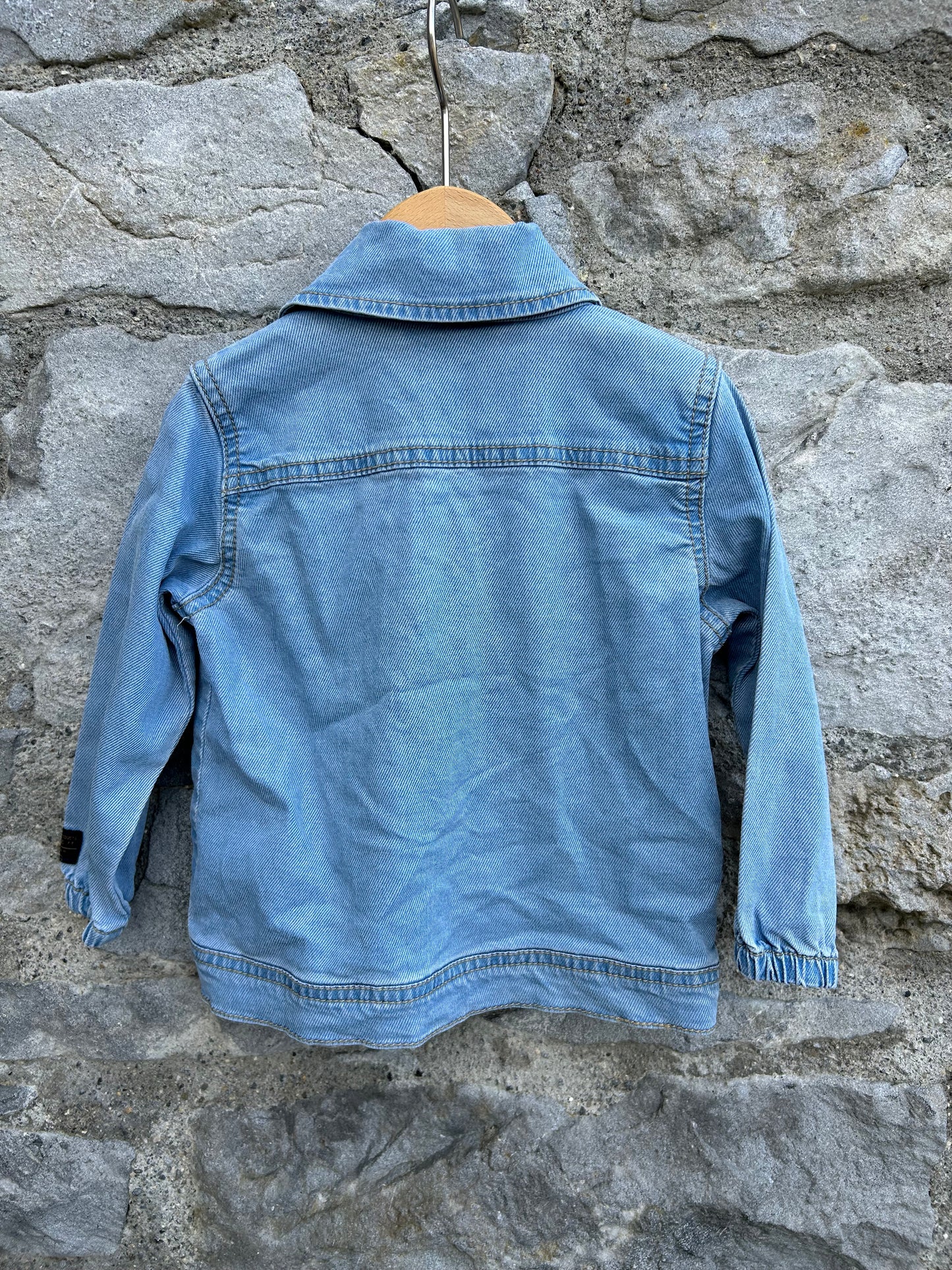 Blue denim jacket  6-9m (68-74cm)