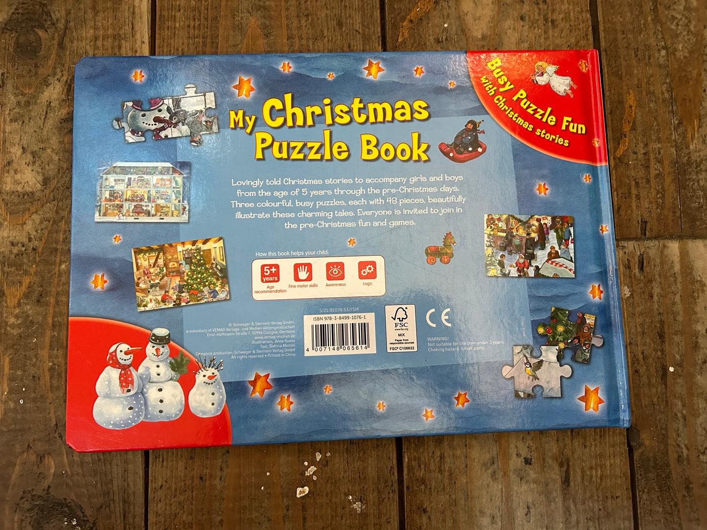 My Christmas puzzle book