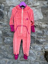 Load image into Gallery viewer, Kim Jumpsuit, Strawberry Ice   2y (92cm)
