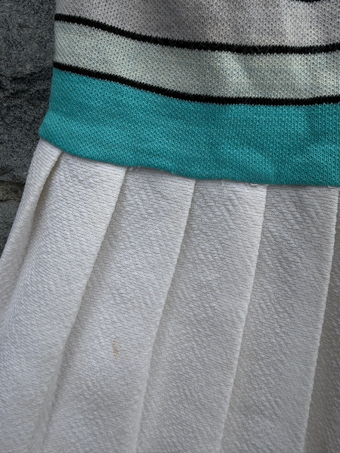 80s stripy tennis dress 4y (104cm)
