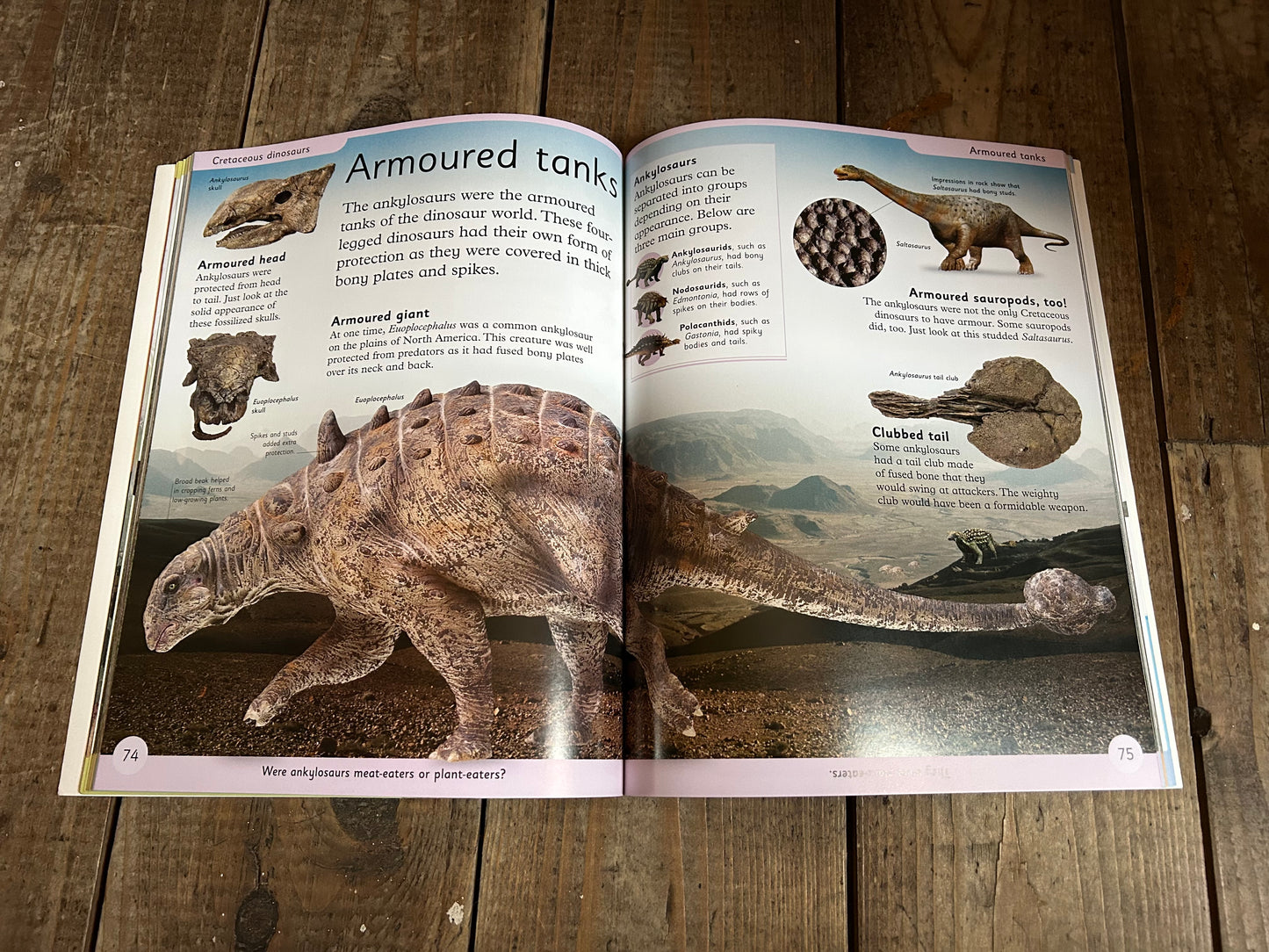 First dinosaur encyclopedia