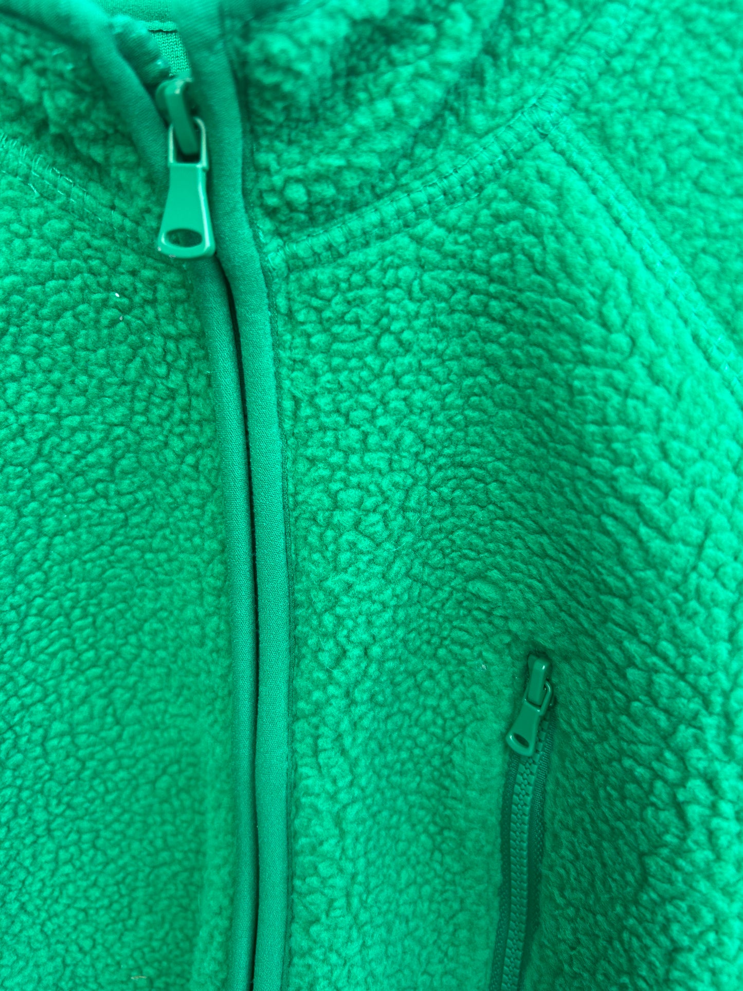 Green fleece  11-12y (146-152cm)