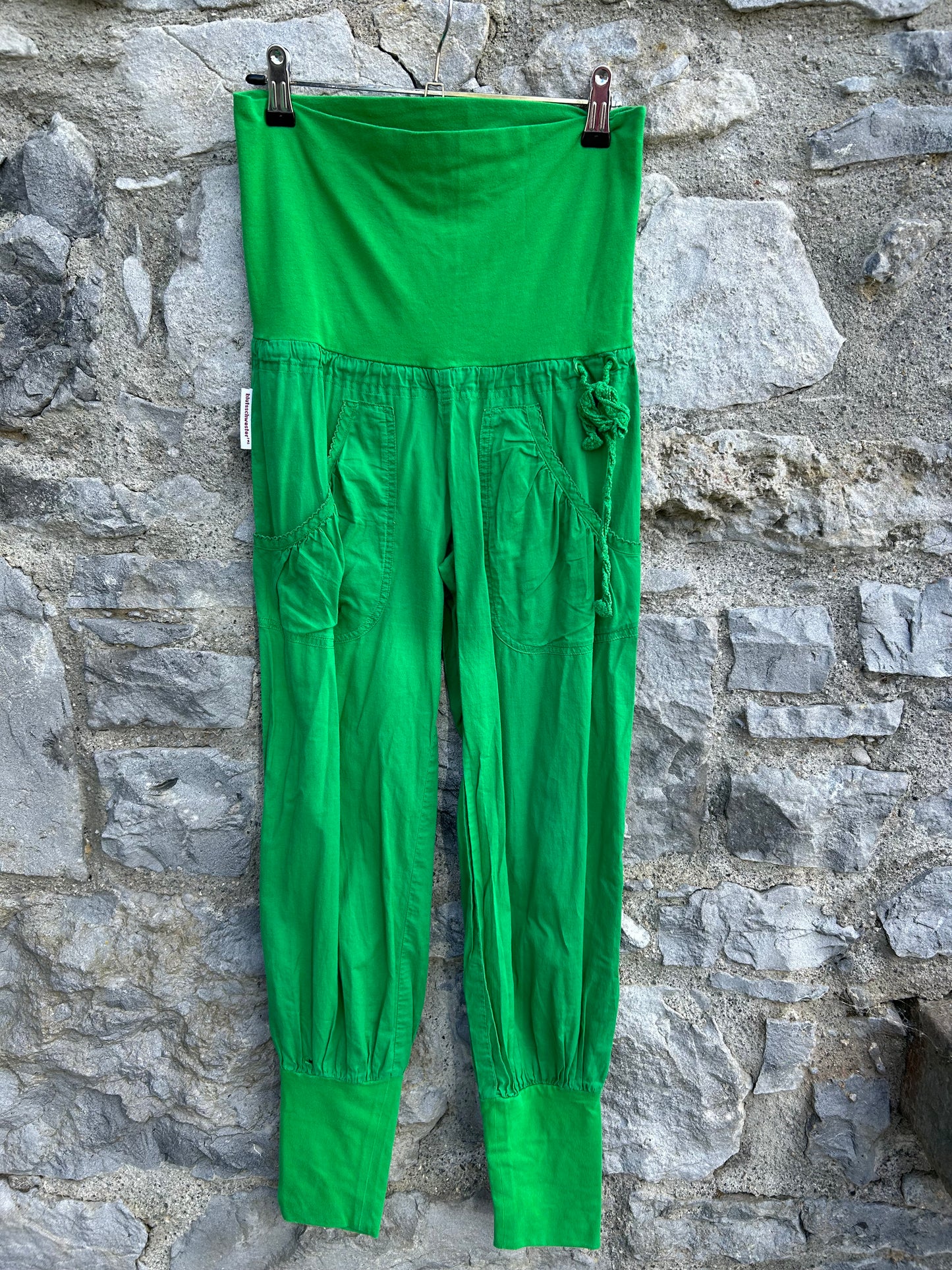 Green baggy pants uk 6-8