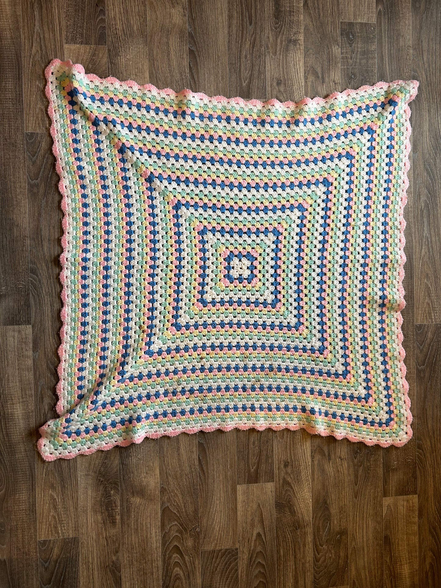 Handmade baby blanket