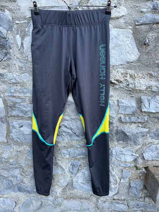 HH Black sport leggings uk 12