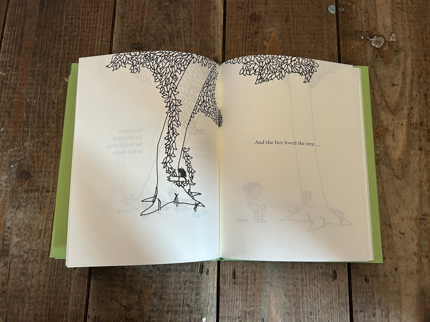 The giving tree by Shel Silverstein