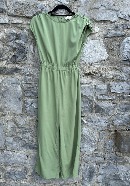 Green jumpsuit  11-12y (146-152cm)