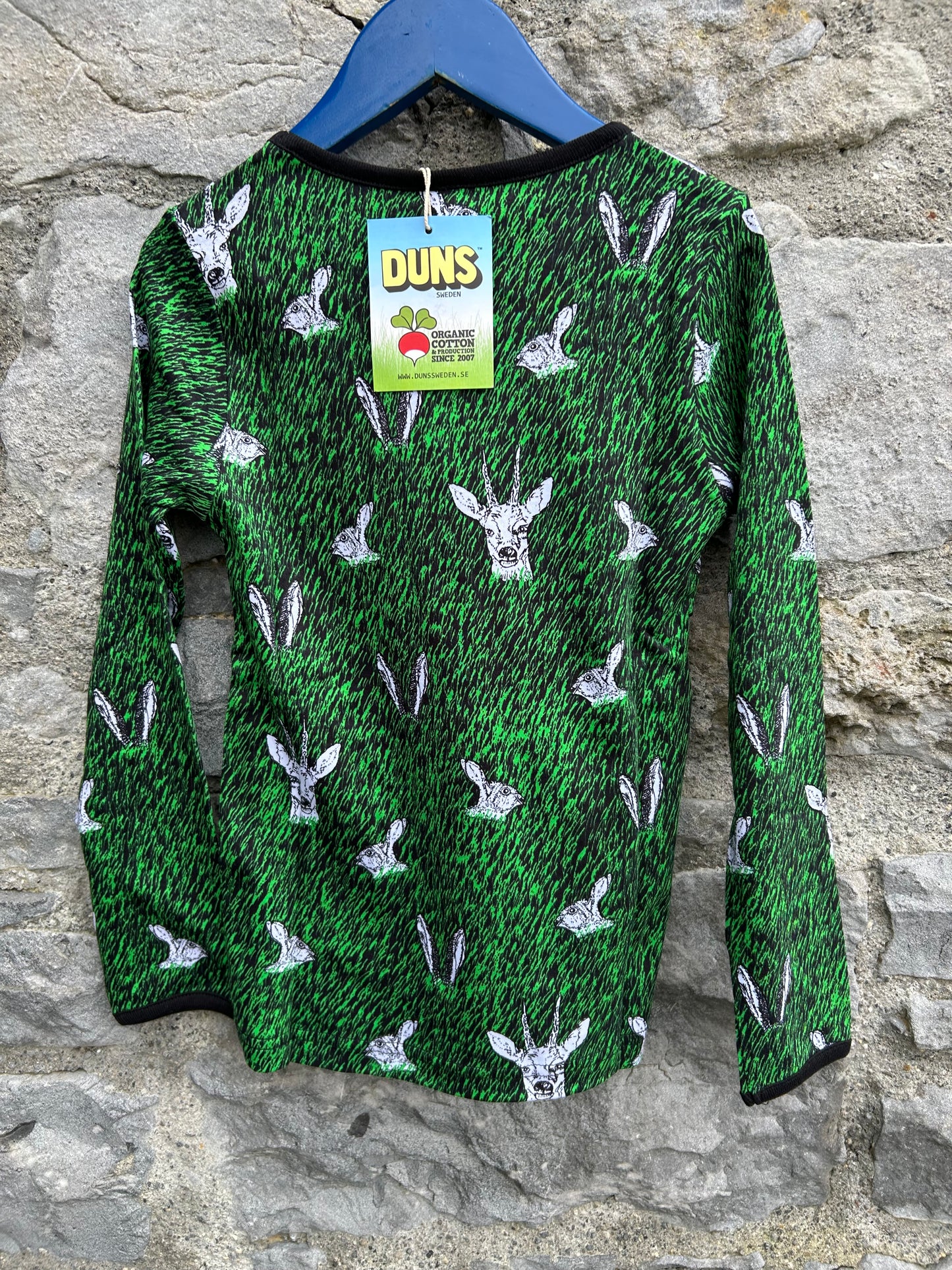 Hiding in the Grass green top  6y (116cm)