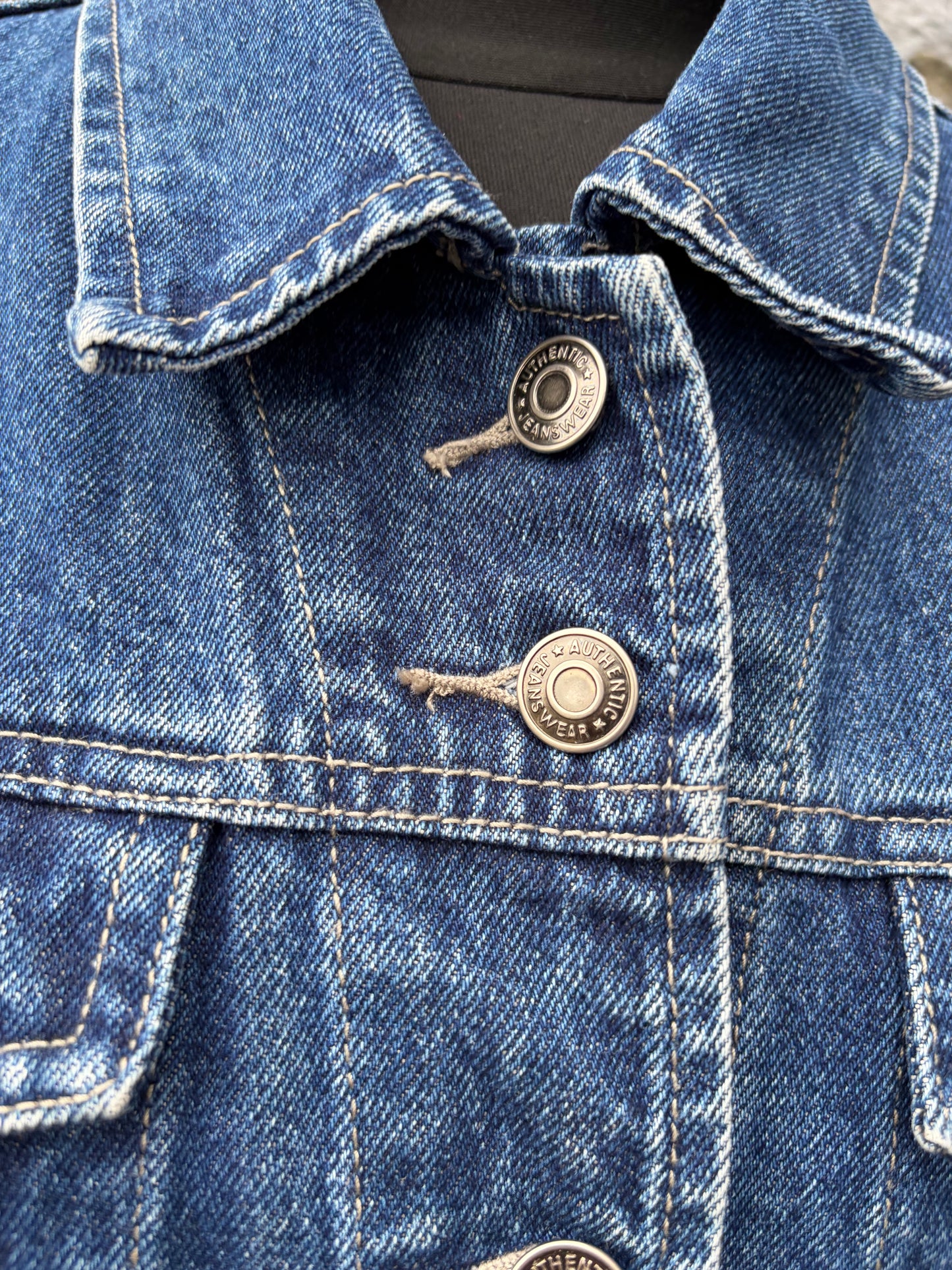 90s denim jacket uk 10-12