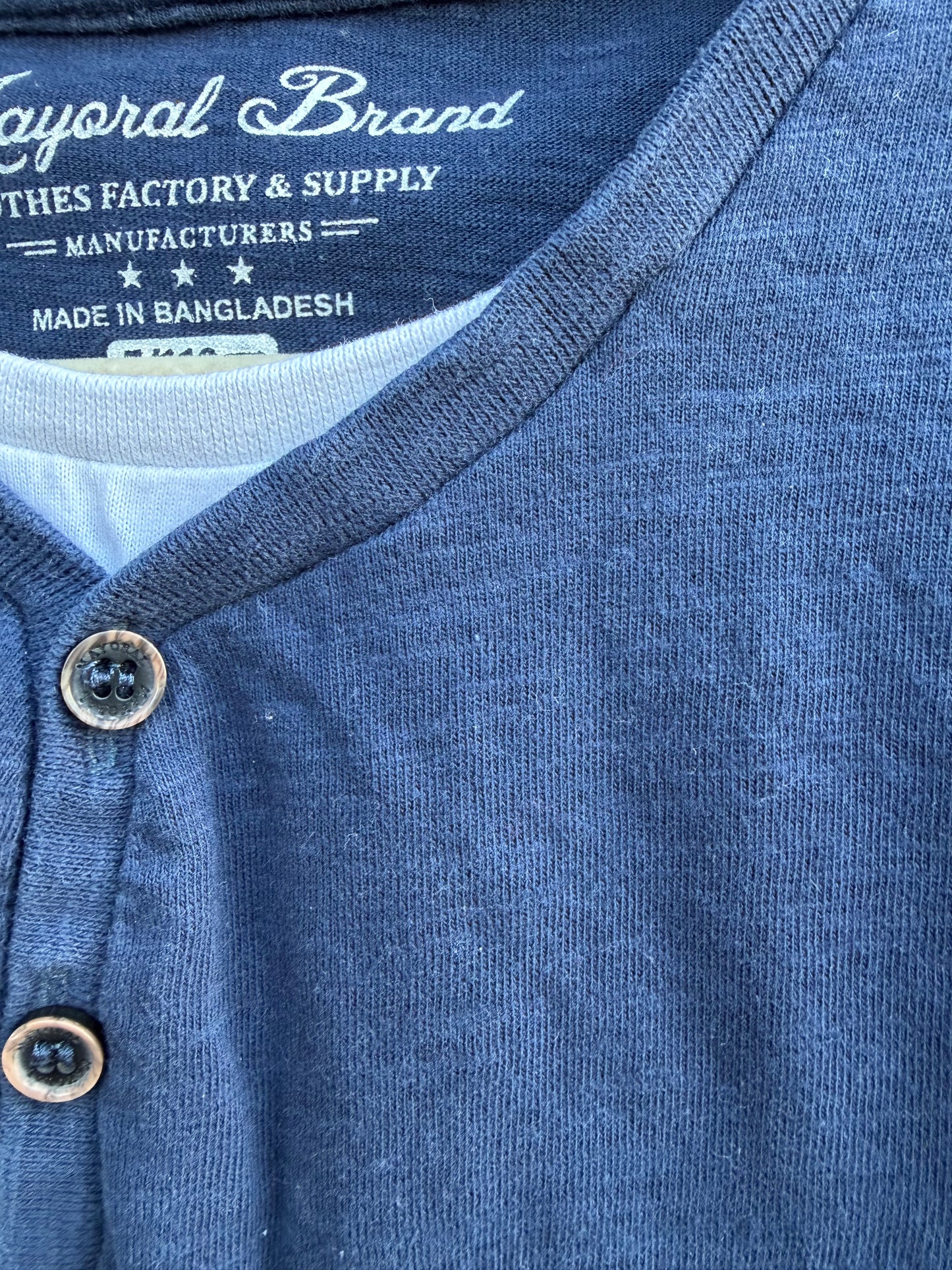 Navy top 4-5y (104-110cm)