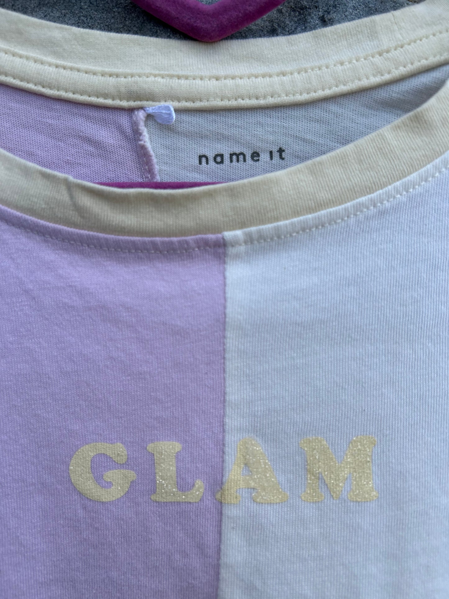 Glam cropped T-shirt  9-10y (134-140cm)
