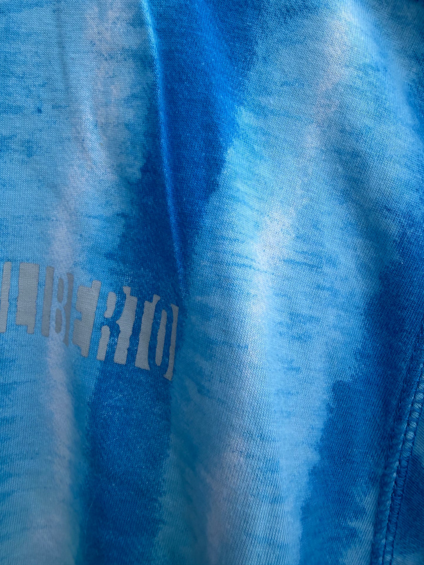 90s blue tie-dye T-shirt 12y (152cm)