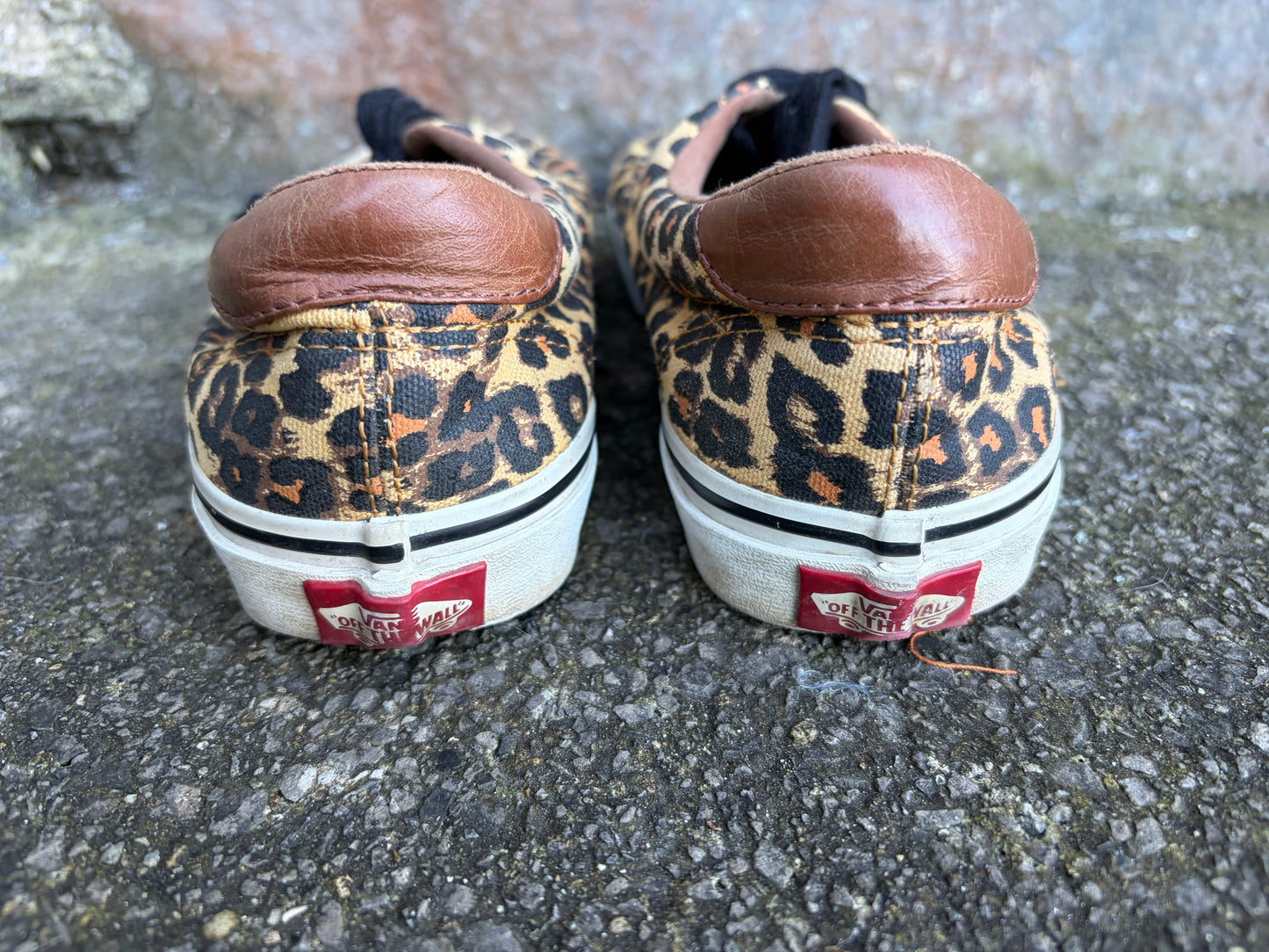 Vans Era 59 leopard print canvas sneakers  uk 6.5 (eu 40)