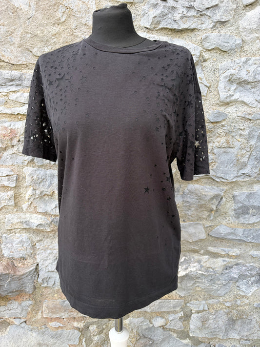 Stars charcoal t-shirt uk 10-12