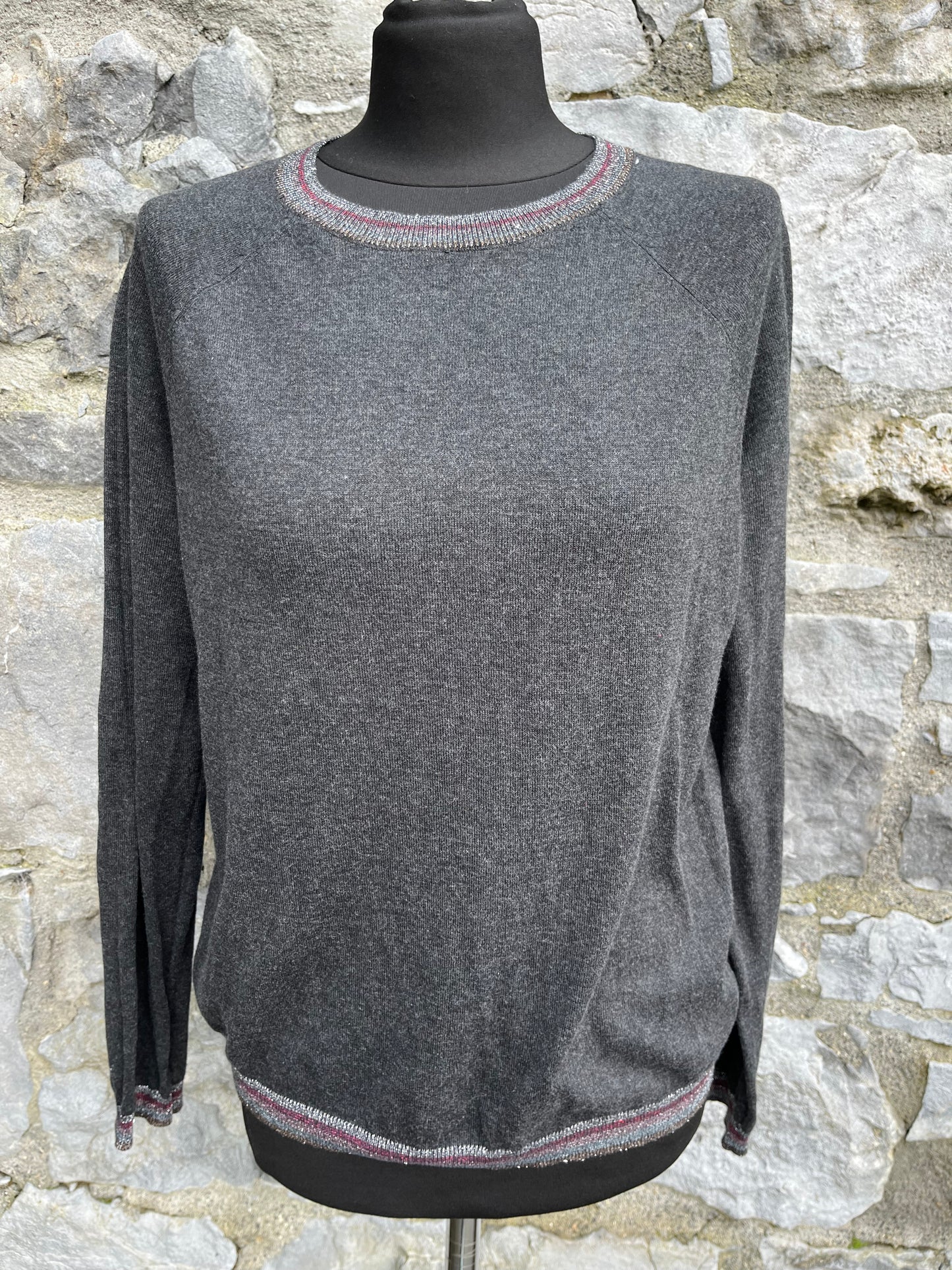 Grey light jumper uk 12