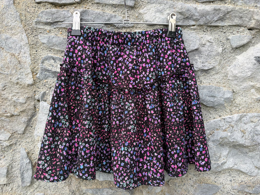 Pink flowers skirt  6-7y (116-122cm)