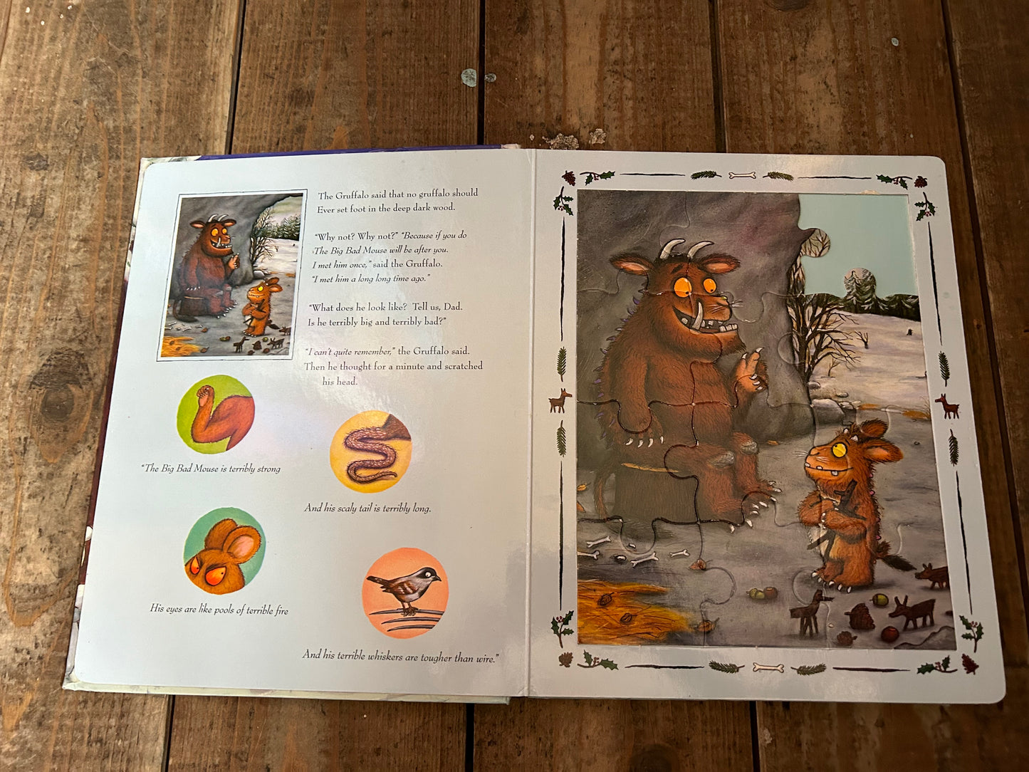 Gruffalo's child  jigsaw book