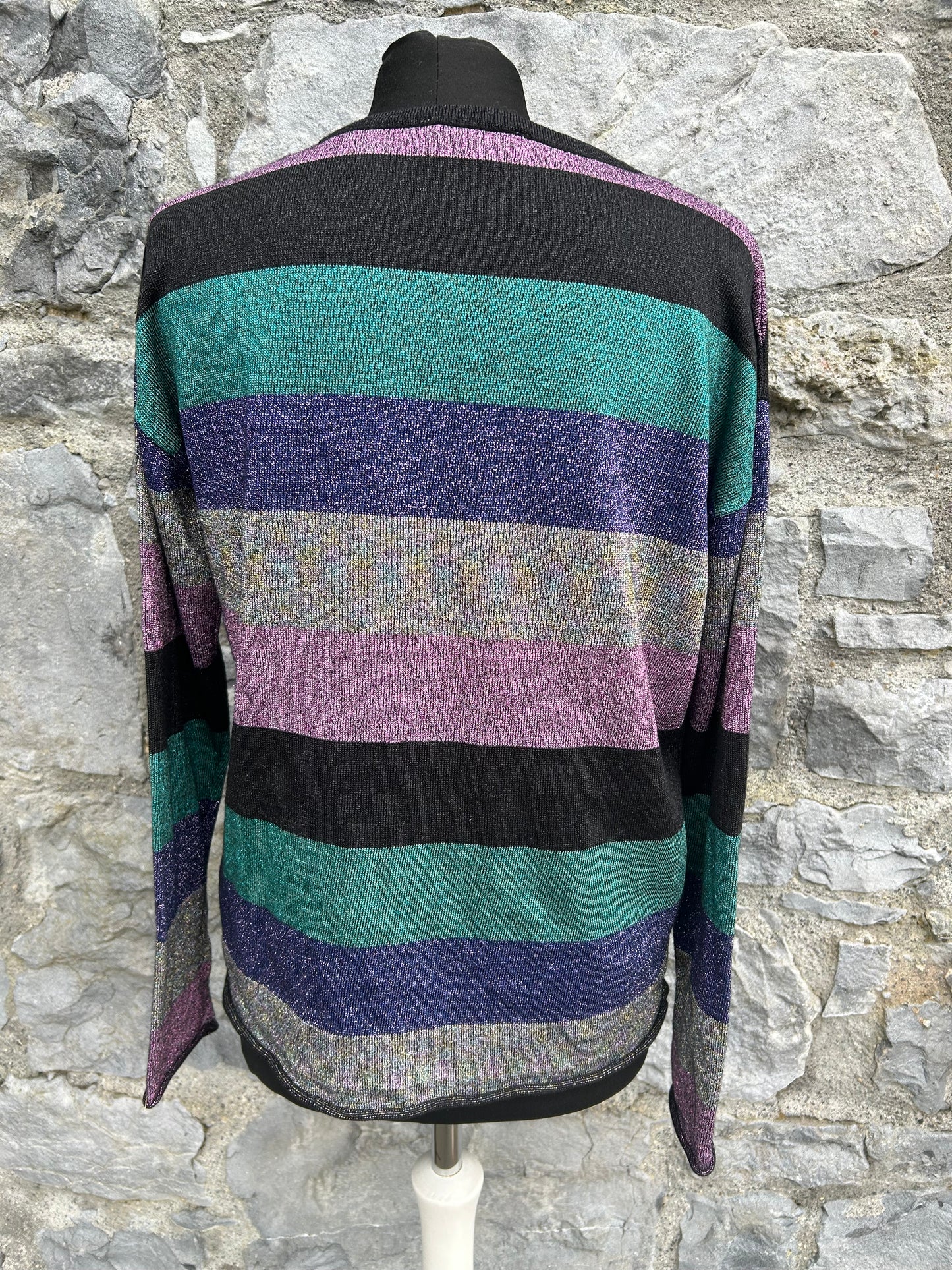 Stripy sparkly jumper uk 12