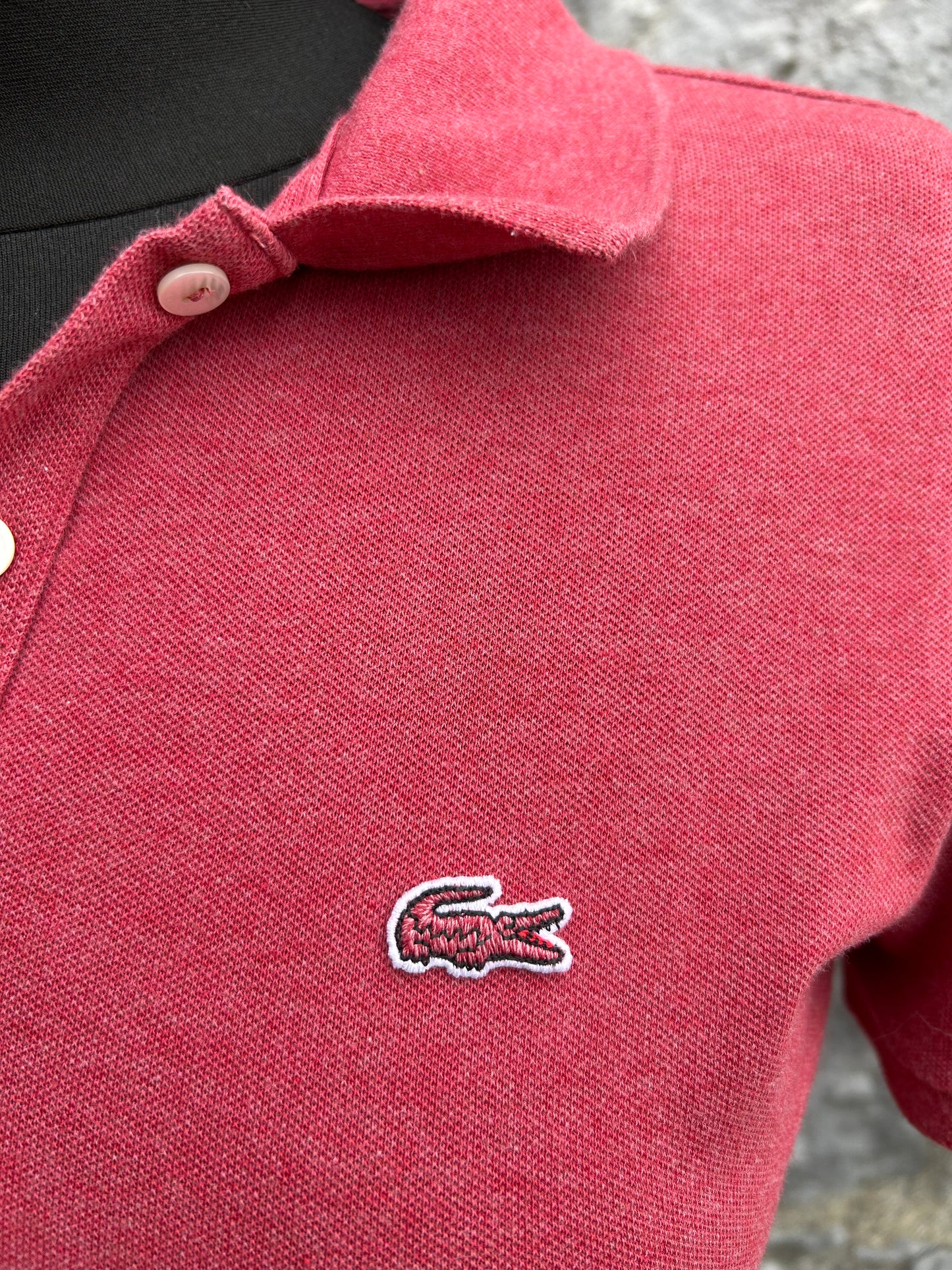 Lacoste Slim Fit Red Polo Shirt uk 8-10