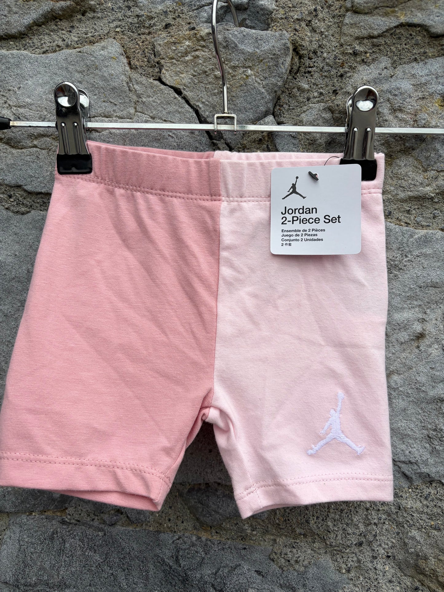 Two tones pink shorts  12-18m (80-86cm)