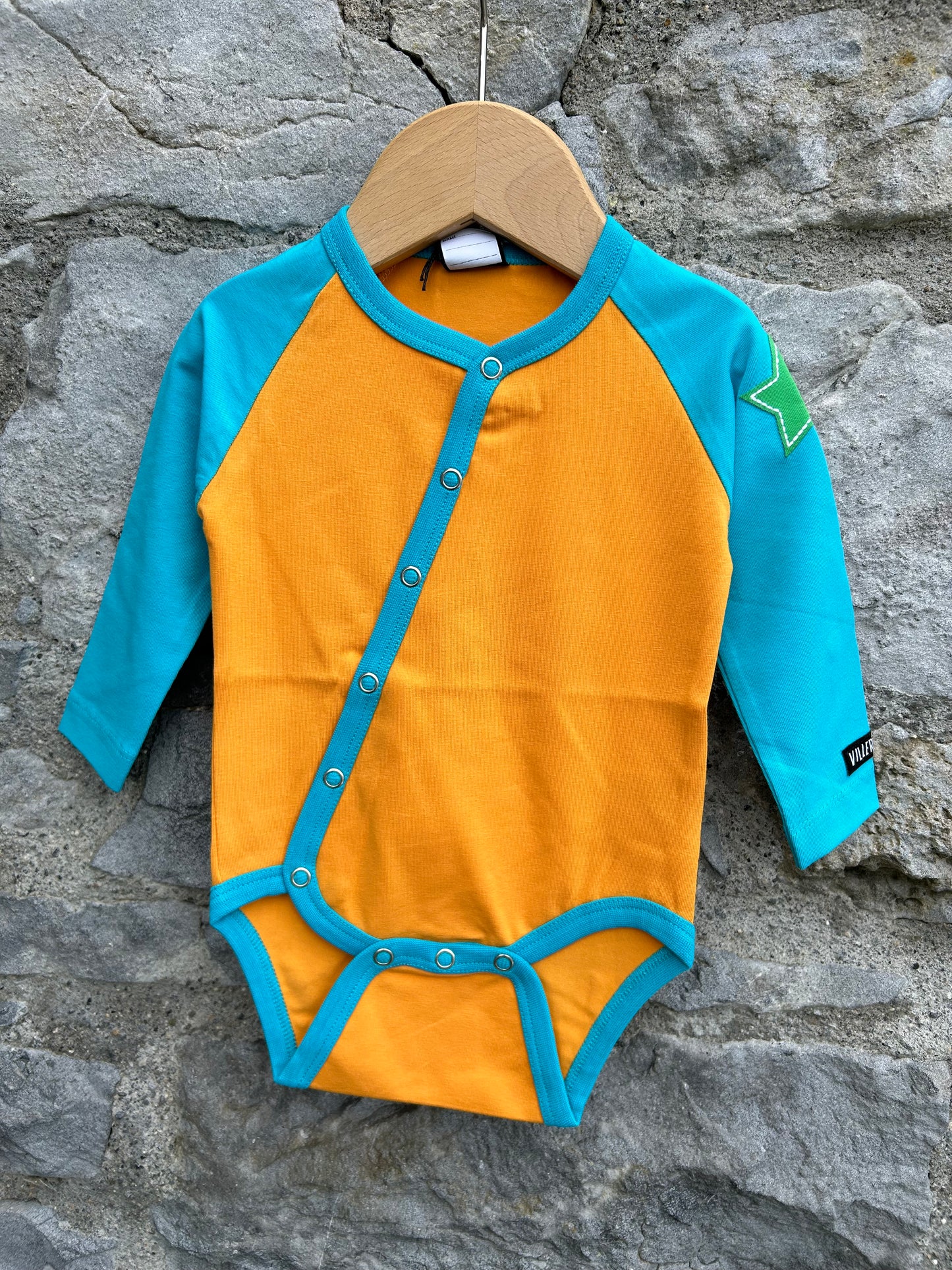 Tangerine&reef raglan vest  6m (68cm)