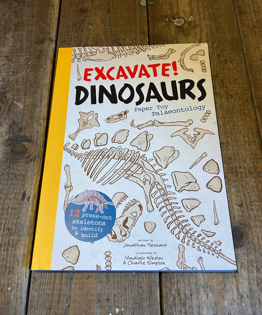 Excavate! Dinosaurs: Paper Toy Palaeontology
