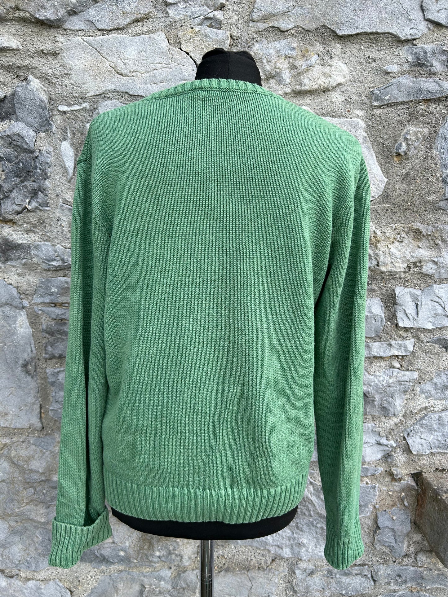 RL green jumper uk 12-14