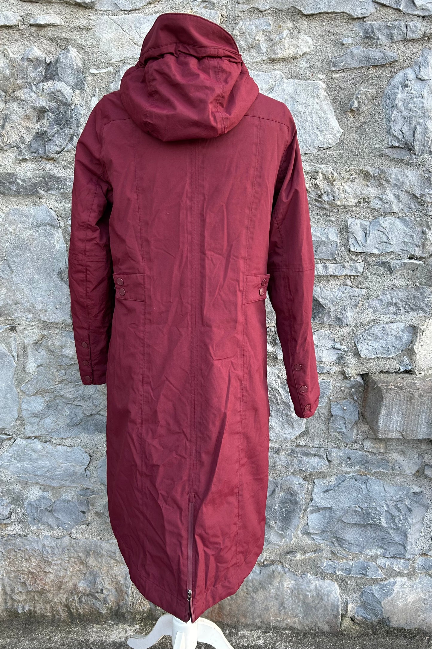 Maroon winter parka uk 8