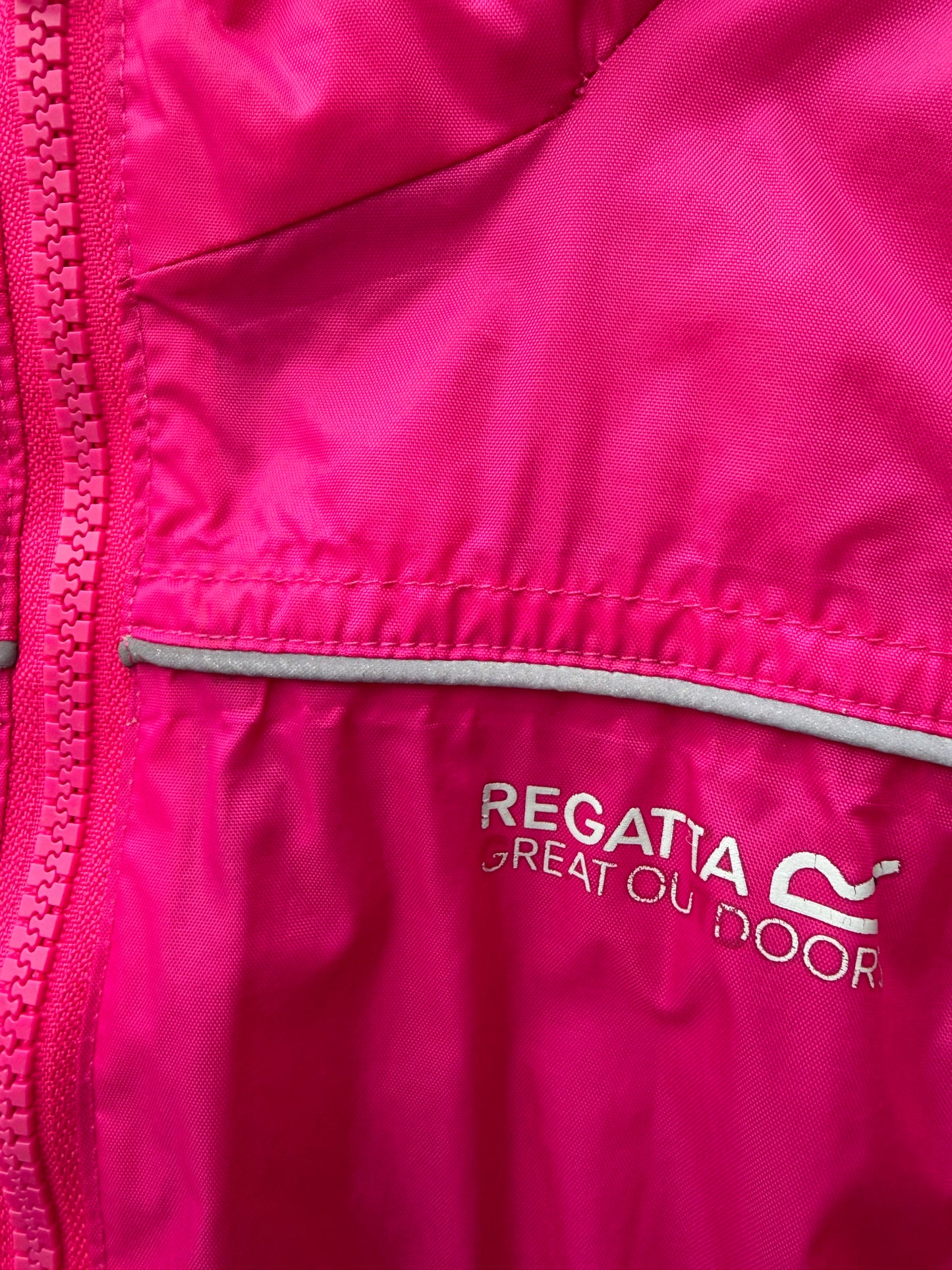 Pink puddle suit  18-24m (86-92cm)