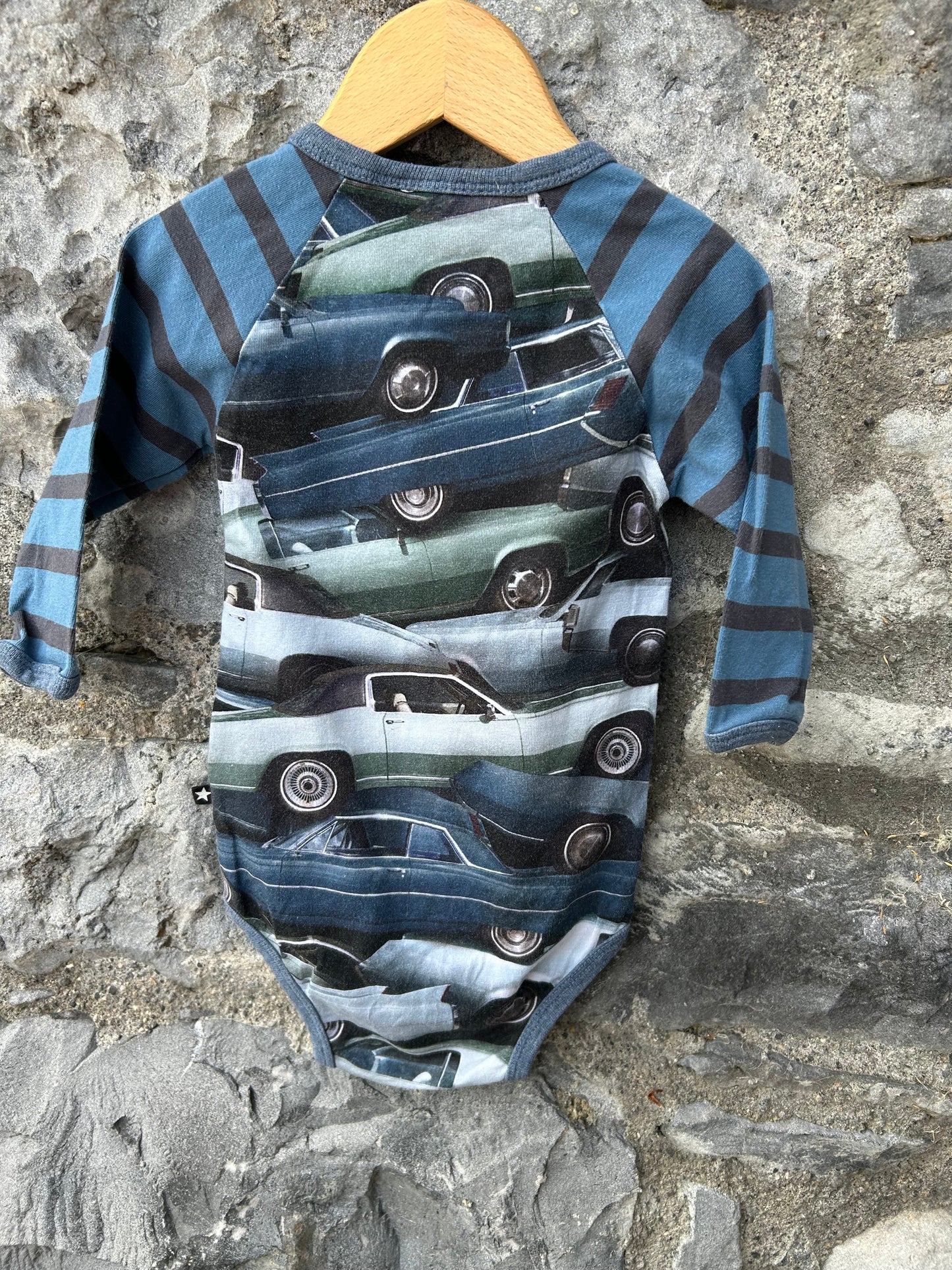 Cars raglan vest  3-6m (62-68cm)