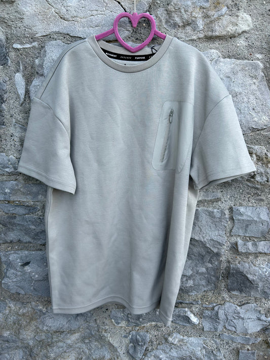 Grey T-shirt 11-12y (146-152cm)