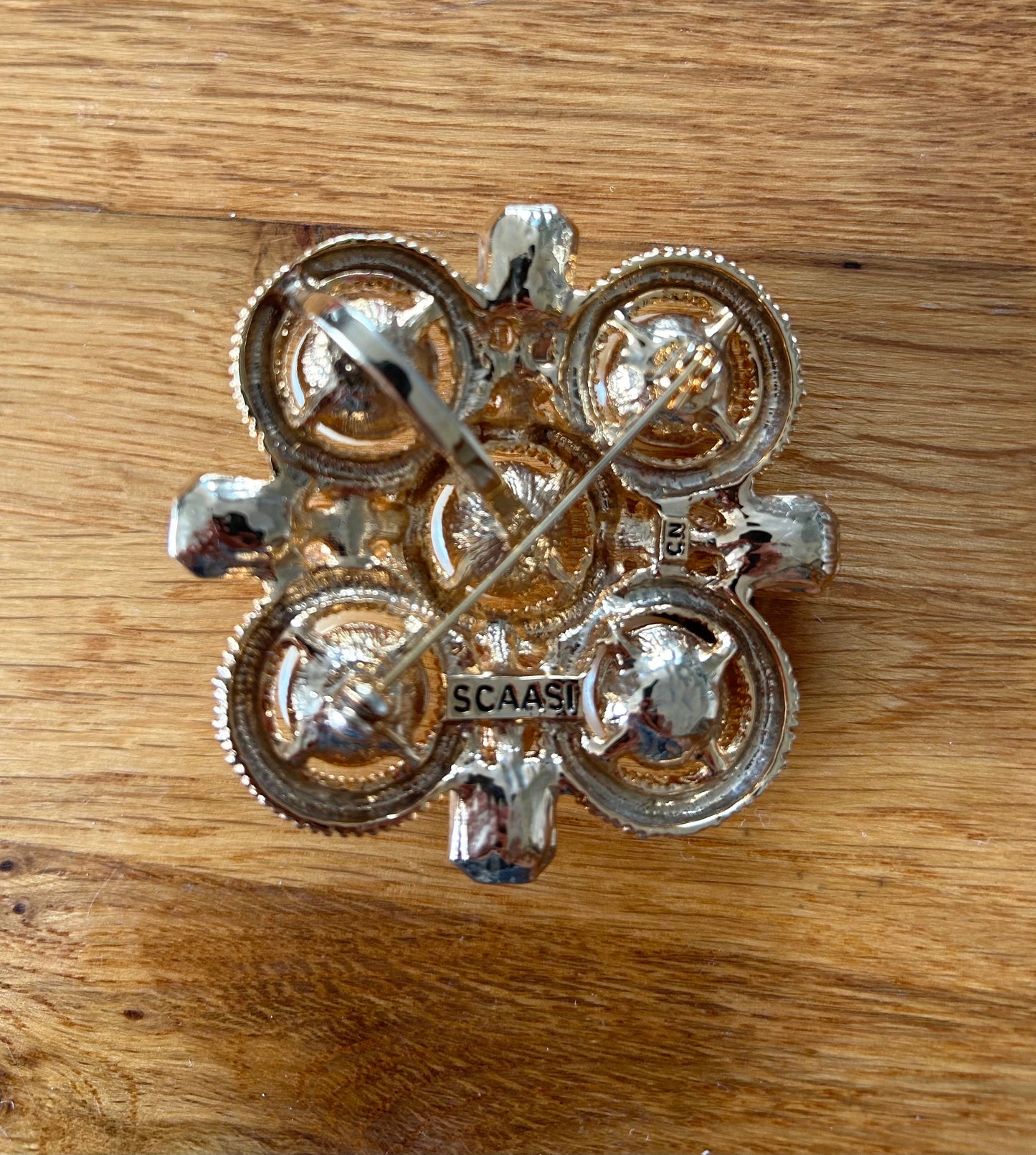 Scaasi brooch and pendant