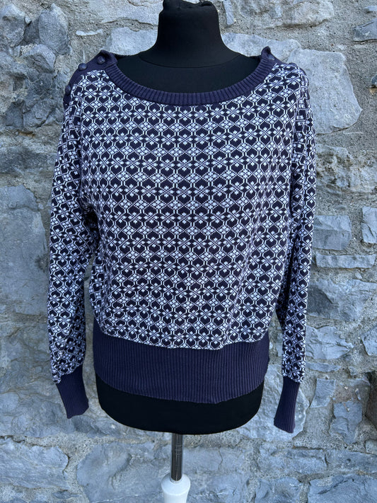 Geometric pattern short jumper uk 10-12