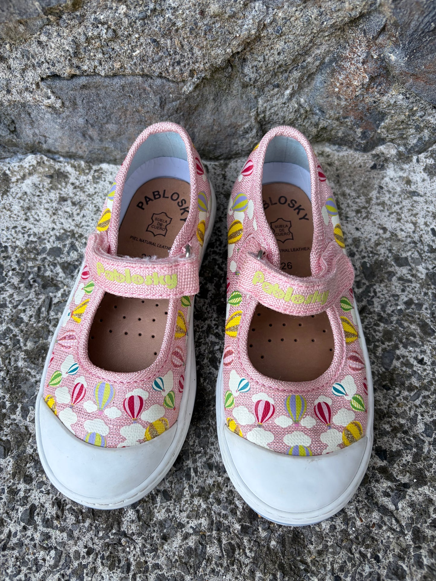 Hot air balloons pink shoes  uk 8.5 (eu 26)